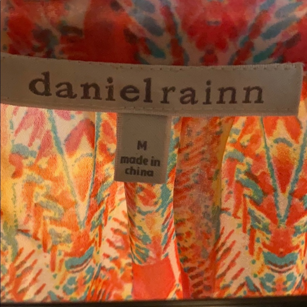 Size Medium Bright Patterned Blouse - image 3